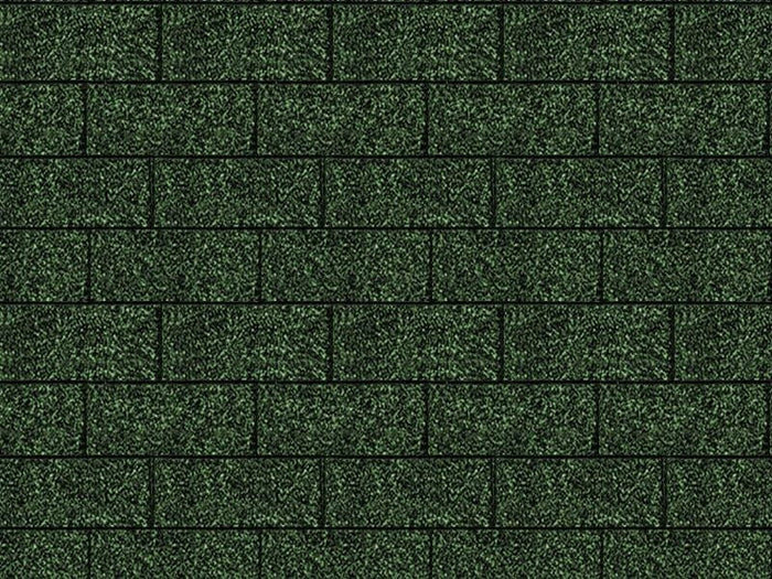 Karibu Dachschindeln Rechteck dunkelgrün 13 Pakete