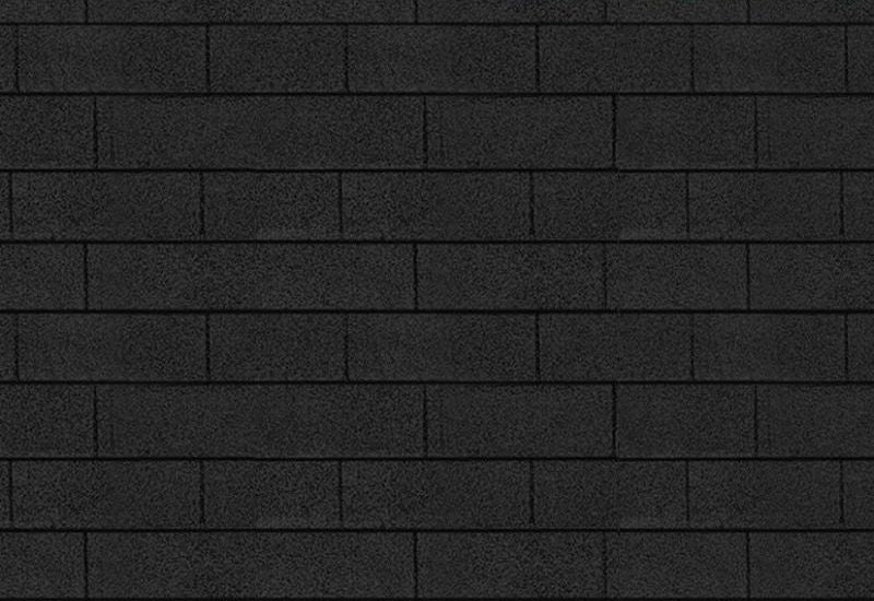 Karibu Dachschindeln Rechteck schwarz 1 Paket