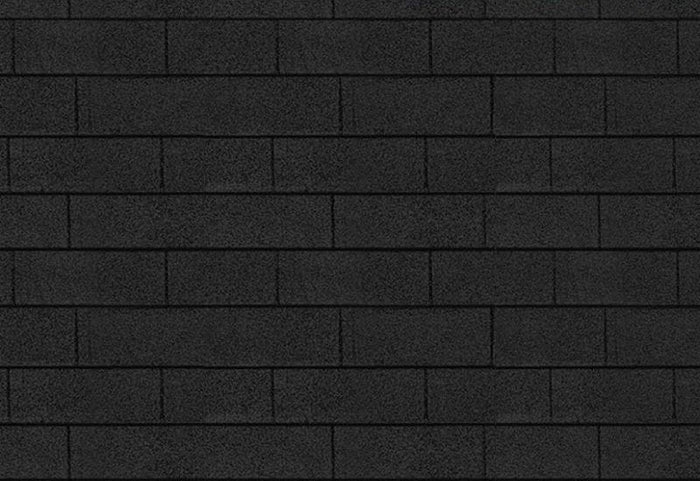 Karibu Dachschindeln Rechteck schwarz 10 Pakete