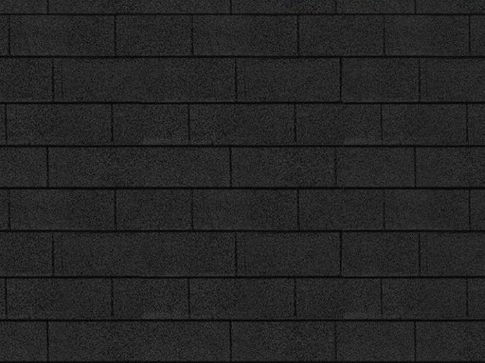 Karibu Dachschindeln Rechteck schwarz 13 Pakete