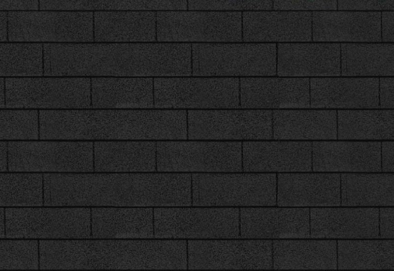 Karibu Dachschindeln Rechteck schwarz 27 Pakete