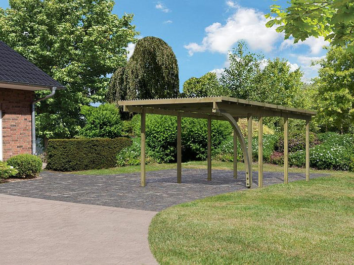 Karibu Einzelcarport ECO 2 Variante B kdi