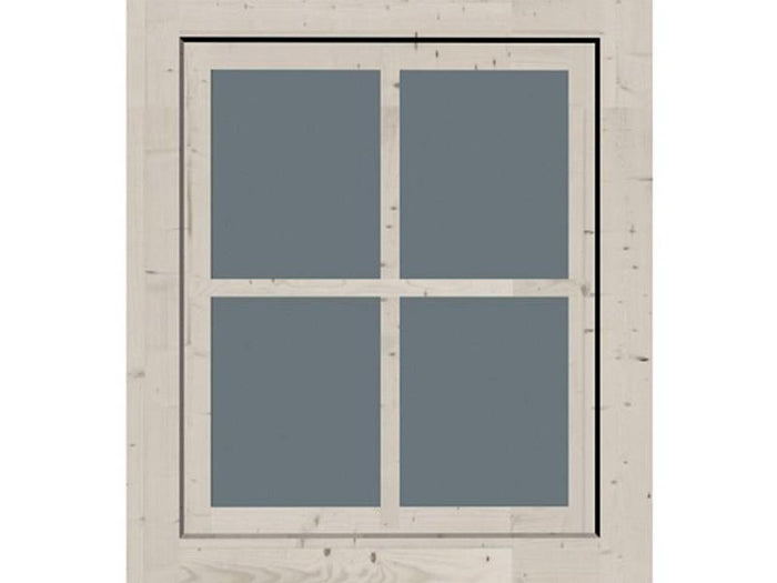 Karibu Fenster für 28 mm weiß Dreh- / Kippfenster