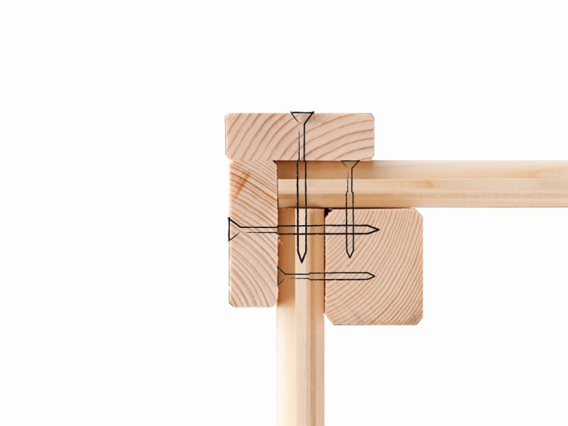 Karibu Gartenhaus Askola 5 mit Anbaudach 2,4 m, Rückwand in terragrau