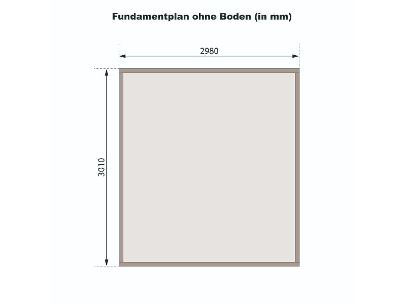 Karibu Gartenhaus Askola 6 terragrau 19 mm