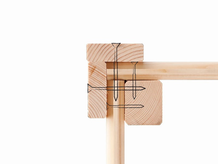 Karibu Gartenhaus Goldendorf 3 terragrau- Anbaudach 2,40 m und Rückwand