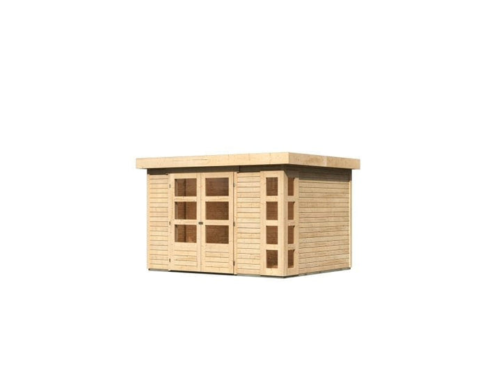 Karibu Gartenhaus Kerko 5 natur 19 mm