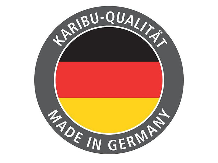 Karibu Gartenhaus Northeim 3 naturbelassen 38 mm