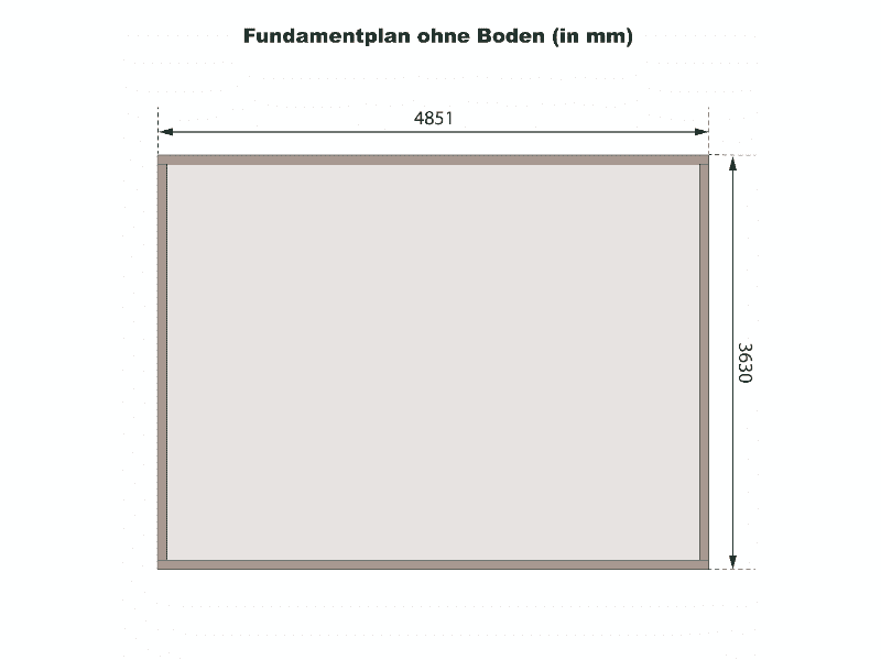 Karibu Gartenhaus Radeburg 4 natur 38 mm