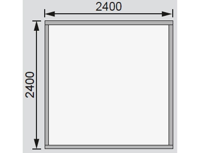 Karibu Gartenhaus Ravenna 1 terragrau, inkl. Fußboden