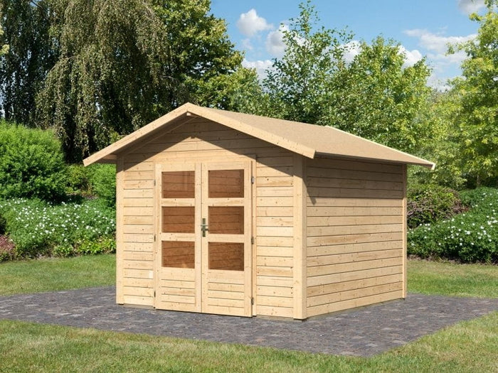 Karibu Gartenhaus Ravenna 2, natur