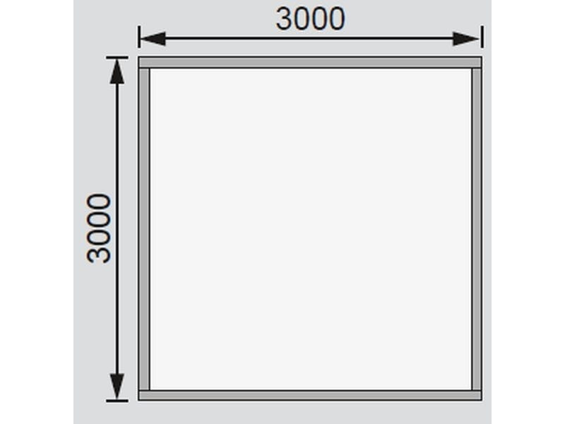 Karibu Gartenhaus Ravenna 3 terragrau, inkl. Fußboden