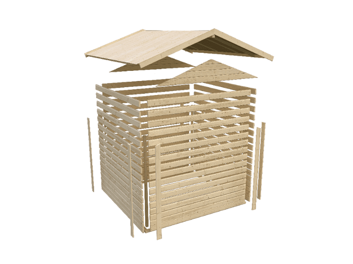 Karibu Gartenhaus Talkau 4