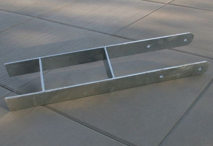 Karibu H-Pfostenanker 12 x 12 x 80 cm 12 Stück