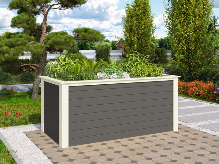 Karibu Hochbeet 1 in terragrau 28 mm