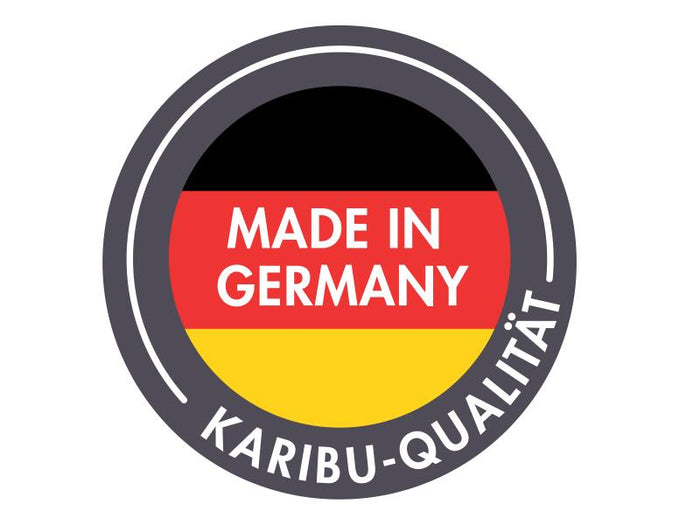 Karibu Hybrid Gartenhaus Jupiter 2 C anthrazit/anthrazit