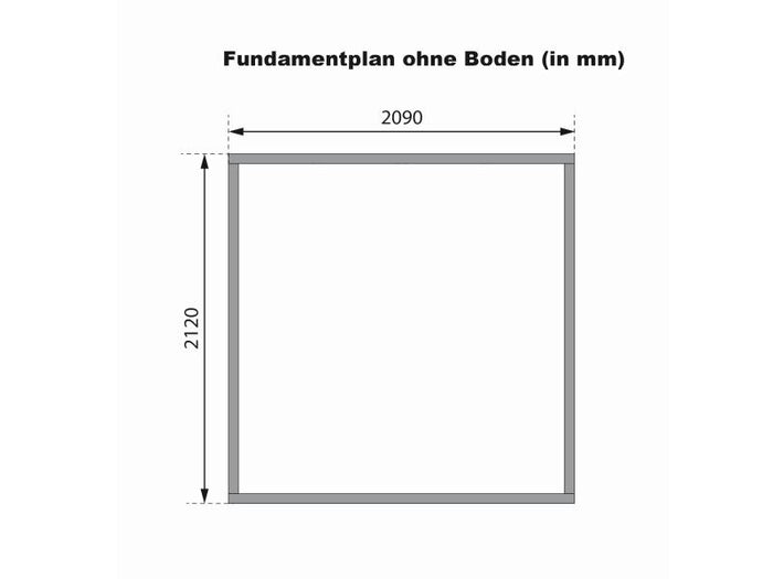 Karibu Hybrid Gartenhaus Jupiter 2 C anthrazit/weiß