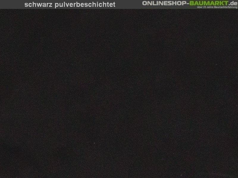 Karibu Pavillonhaube 6-Eck schwarz mit Messingkugel