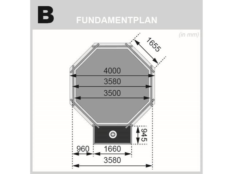 Karibu Pool Modell 1 Variante B