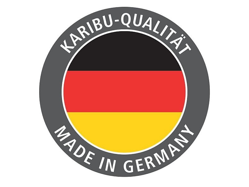 Karibu Pool Modell 1 X im Set mit Terrasse kdi - Folie Blau