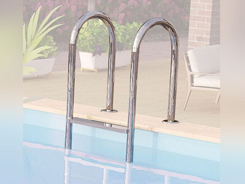Karibu Pool Modell 2 Variante B, mit Terrasse inkl. Filterpaket und Skimmer