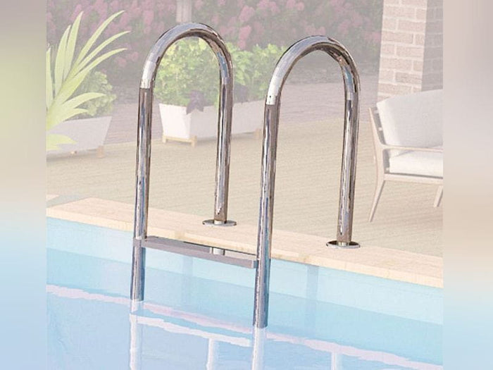 Karibu Pool Modell 2 Variante B, mit Terrasse inkl. Filterpaket und Skimmer