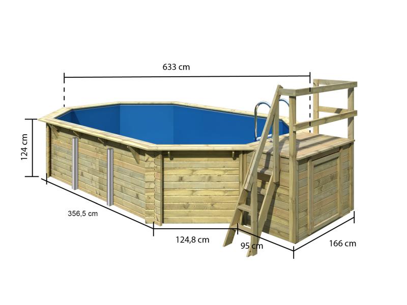 Karibu Pool Modell 4 Variante B