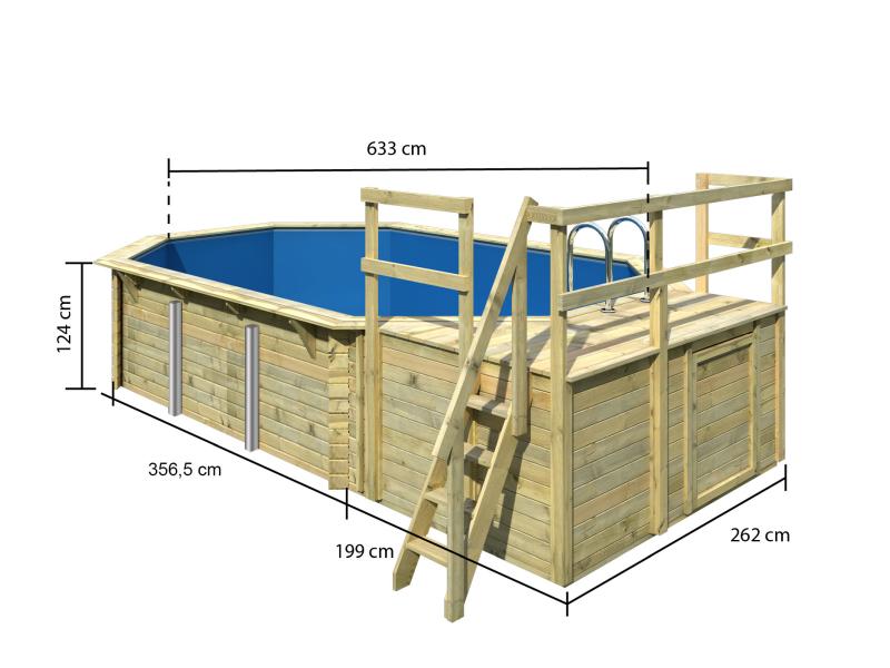 Karibu Pool Modell 4 Variante C