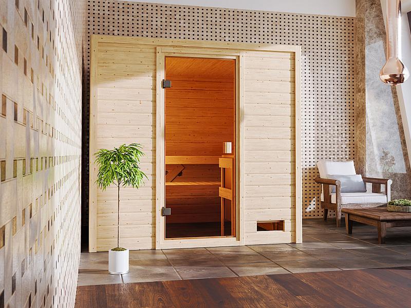 Karibu Sauna Adelina 38 mm