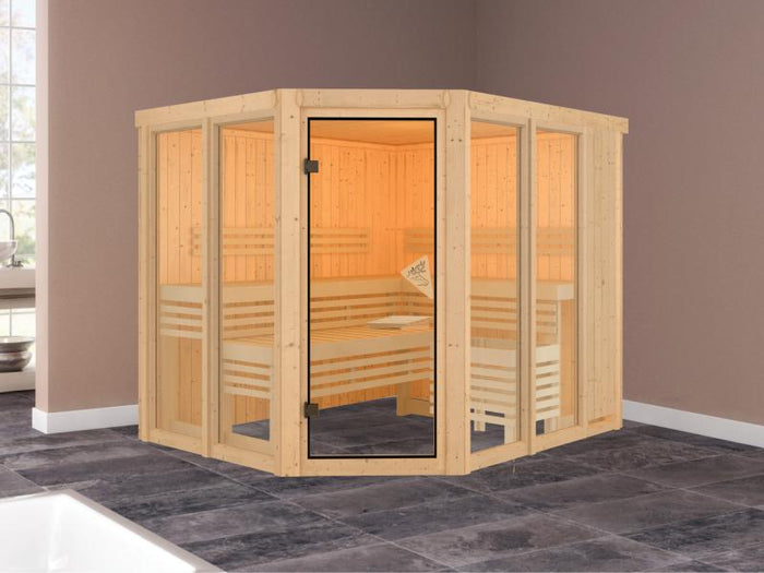 Karibu Sauna Ainur ohne Ofen 68 mm