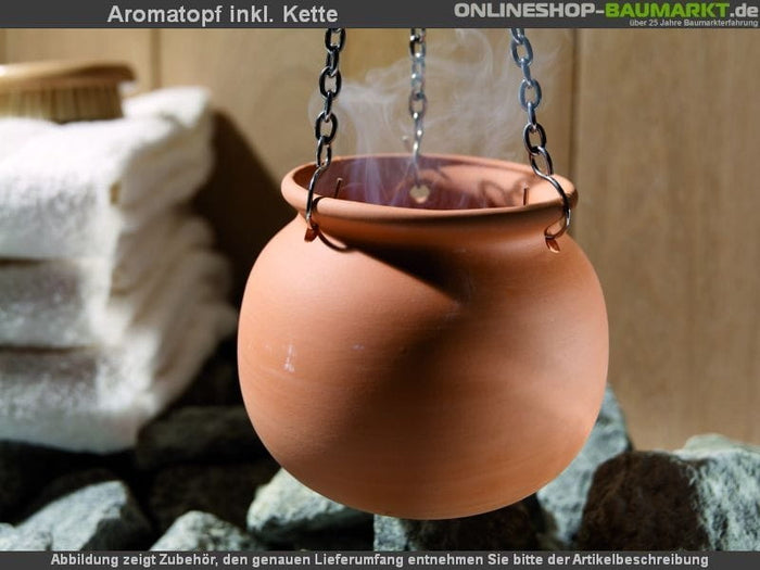 Karibu Sauna Aroma- und Aufgusstopf
