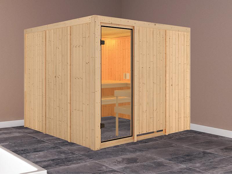 Karibu Sauna Arvika 68 mm