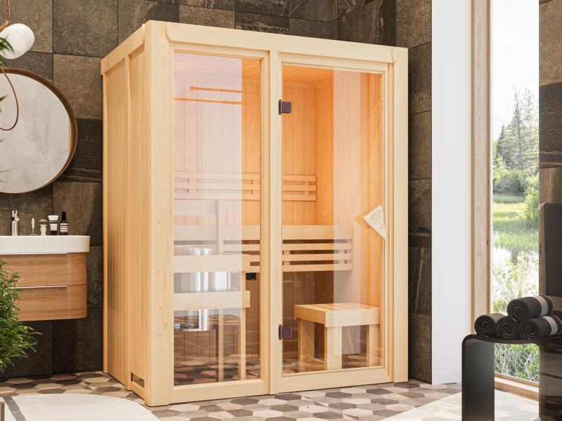 Karibu Sauna Avari 1 - ohne Ofen - ohne Dachkranz