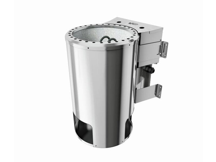 Karibu Sauna Avari 2 inkl. 3,6 kW Bioofen ext. Steuerung - ohne Dachkranz