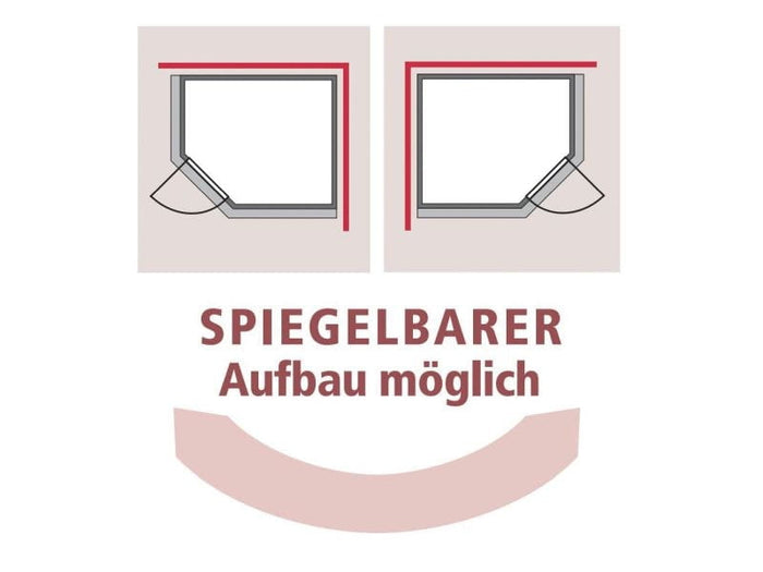 Karibu Sauna Avari 2 - ohne Ofen - ohne Dachkranz