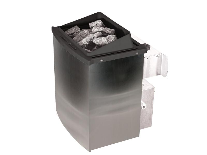 Karibu Sauna Bodo 68 mm inkl. 9 kW Ofen integr. Steuerung