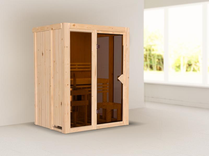 Karibu Sauna Irava 1 - ohne Ofen - ohne Dachkranz