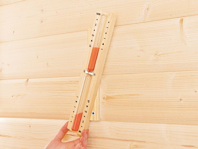 Karibu Sauna Sanduhr Classic