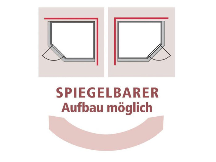 Karibu Sauna Siirin inkl. 9 kW Bioofen ext. Steuerung mit klassischer Saunatür - ohne Dachkranz -