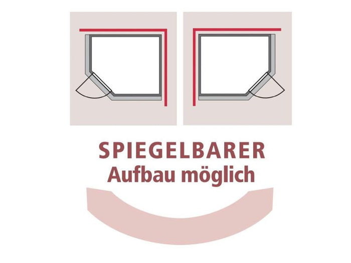 Karibu Sauna Siirin inkl. 9 kW Ofen integr. Steuerung mit moderner Saunatür - ohne Dachkranz -