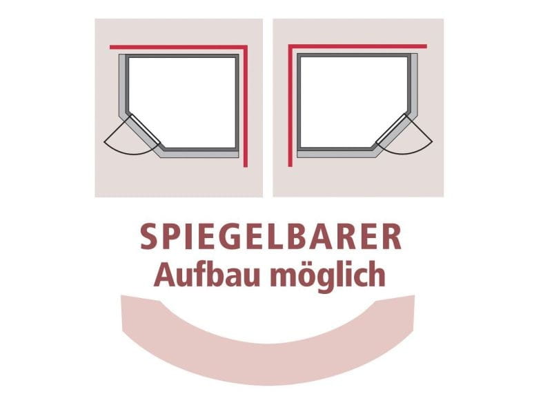 Karibu Sauna Siirin inkl. 9 kW Ofen integr. Steuerung mit moderner Saunatür -mit Dachkranz-