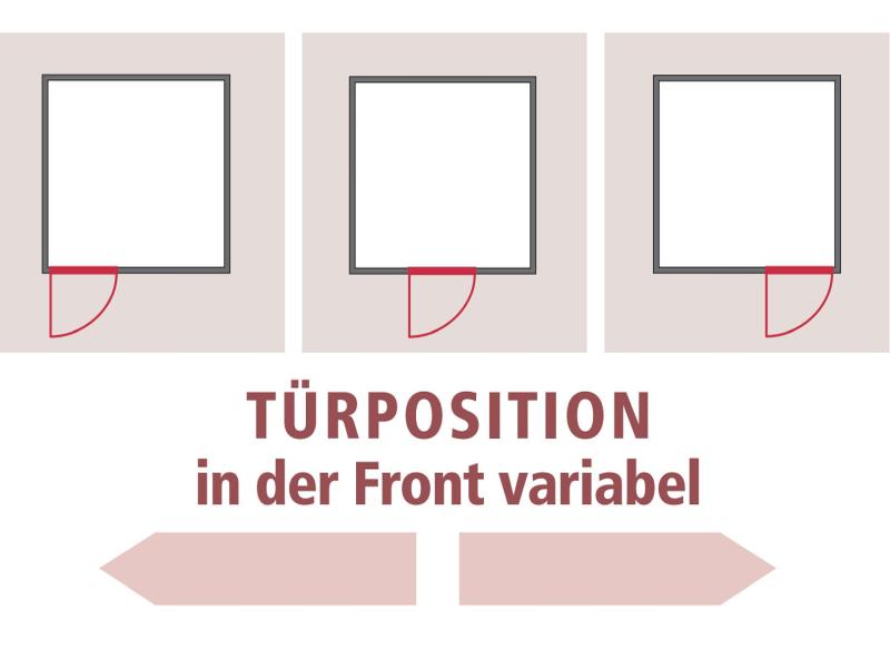 Karibu Sauna Sodin inkl. 9 kW Bioofen ext. Steuerung mit bronzierter Ganzglastür - mit Dachkranz -