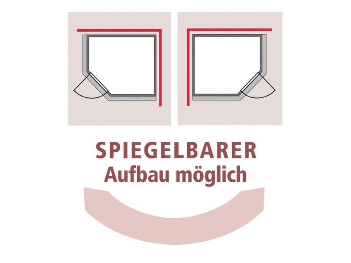 Karibu Sauna Sodin inkl. 9 kW Ofen ext. Steuerung mit bronzierter Ganzglastür - mit Dachkranz -