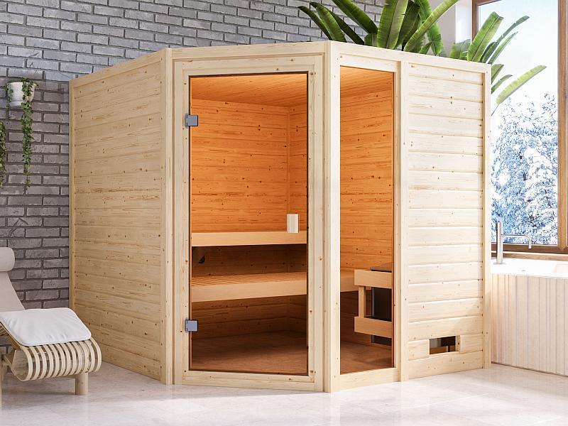 Karibu Sauna Tabea 38 mm