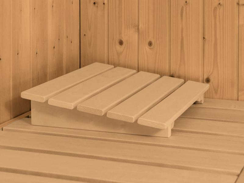 Karibu Sauna Variado inkl. 9 kW Ofen ext. Steuerung, mit Energiespartür -ohne Dachkranz-