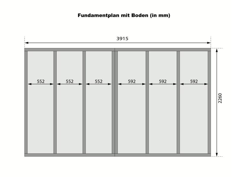 Karibu Saunahaus Hytti 6, inkl. 9 kW Ofen integr. Steuerung - mit Iso-Tür, terragrau, 38 mm