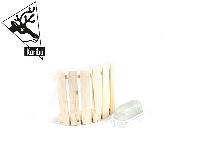 Karibu Saunaleuchte Modern