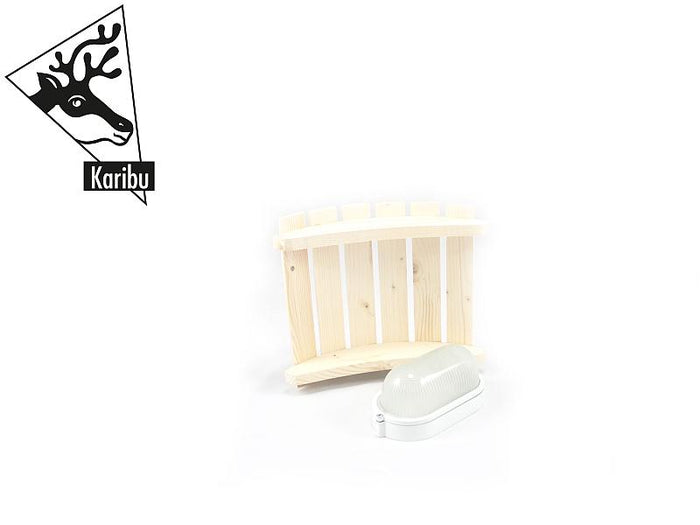 Karibu Saunaleuchte Modern