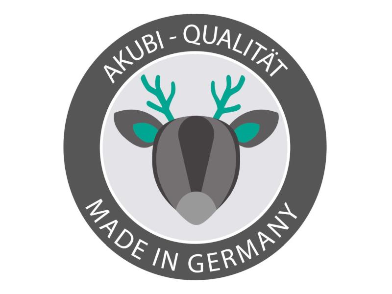 Karibu Spielturm Luis Satteldach + Rutsche rot + Doppelschaukel + Netzrampe