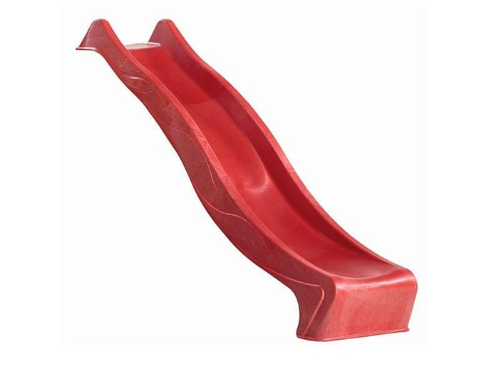 Karibu Stelzenhaus Benjamin terragrau + Rutsche rot + Holzrampe